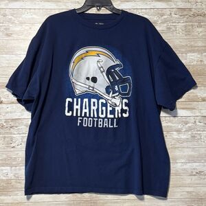 Vintage San Diego Chargers NFL Team Apparel Chargers Football Shirt Blue 2XL